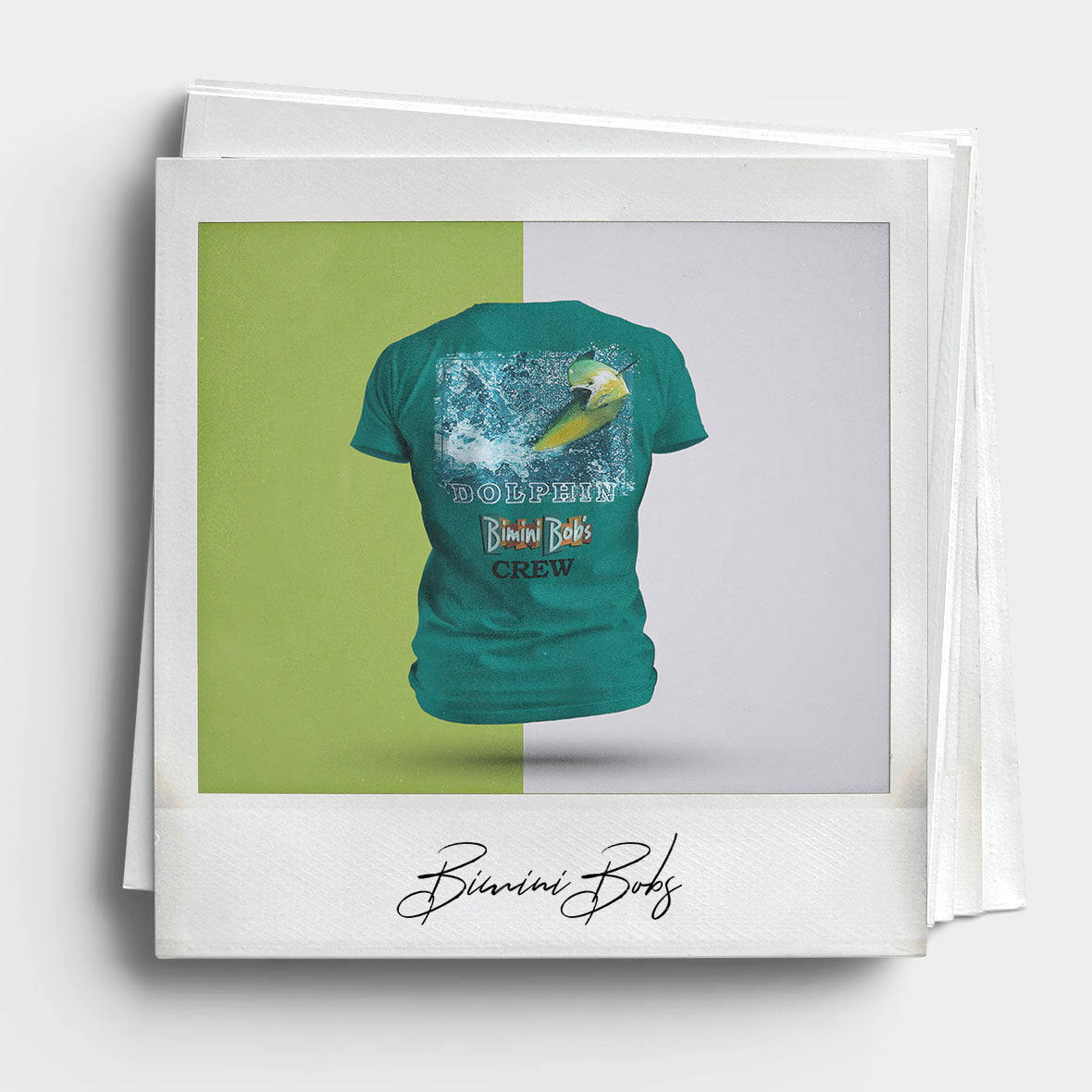 Bimini Bob's Dolphin Crew T-Shirt