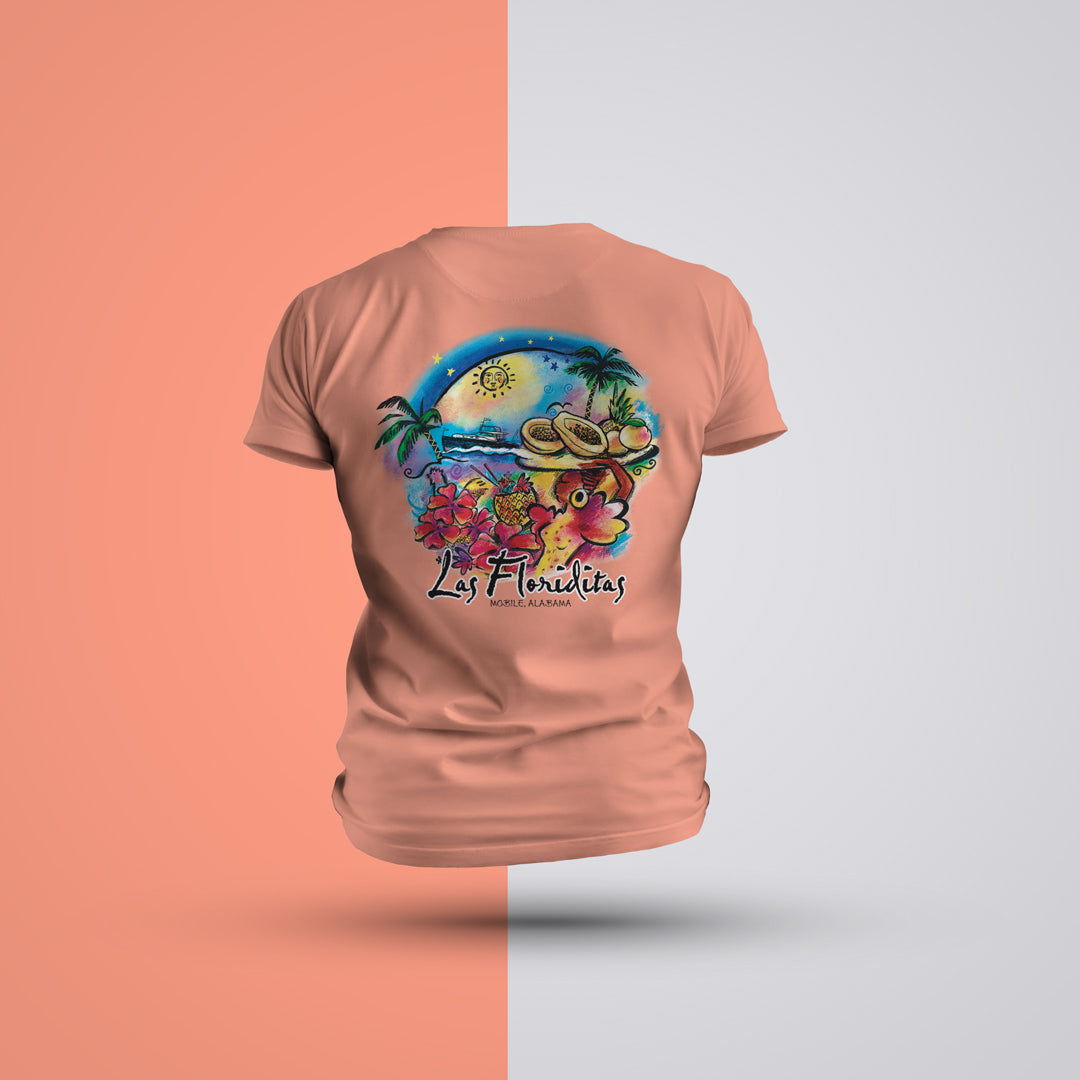 Las Floriditas Tropical T-Shirt