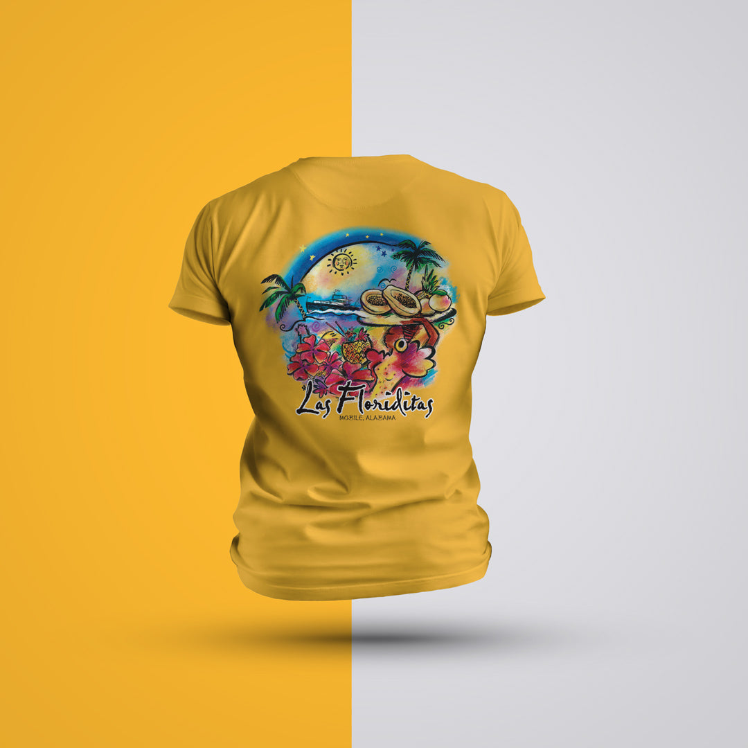 Las Floriditas Tropical T-Shirt