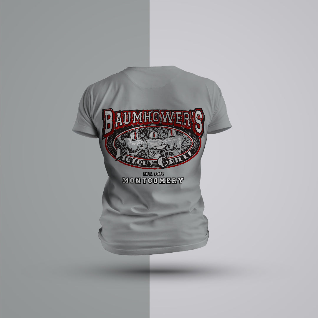 Baumhower's Victory Grille Scratchy Logo T-Shirt