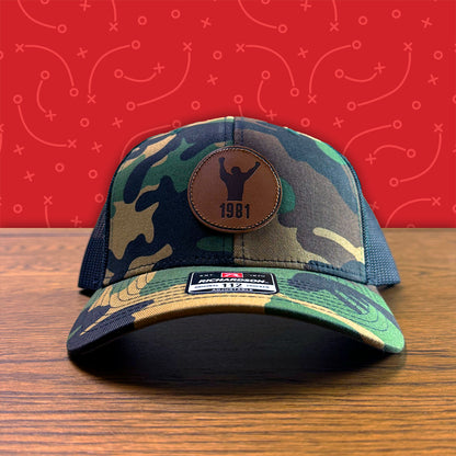 Baumhower's Victory Grille Camo Patch Hat