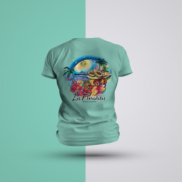 Las Floriditas Tropical T-Shirt