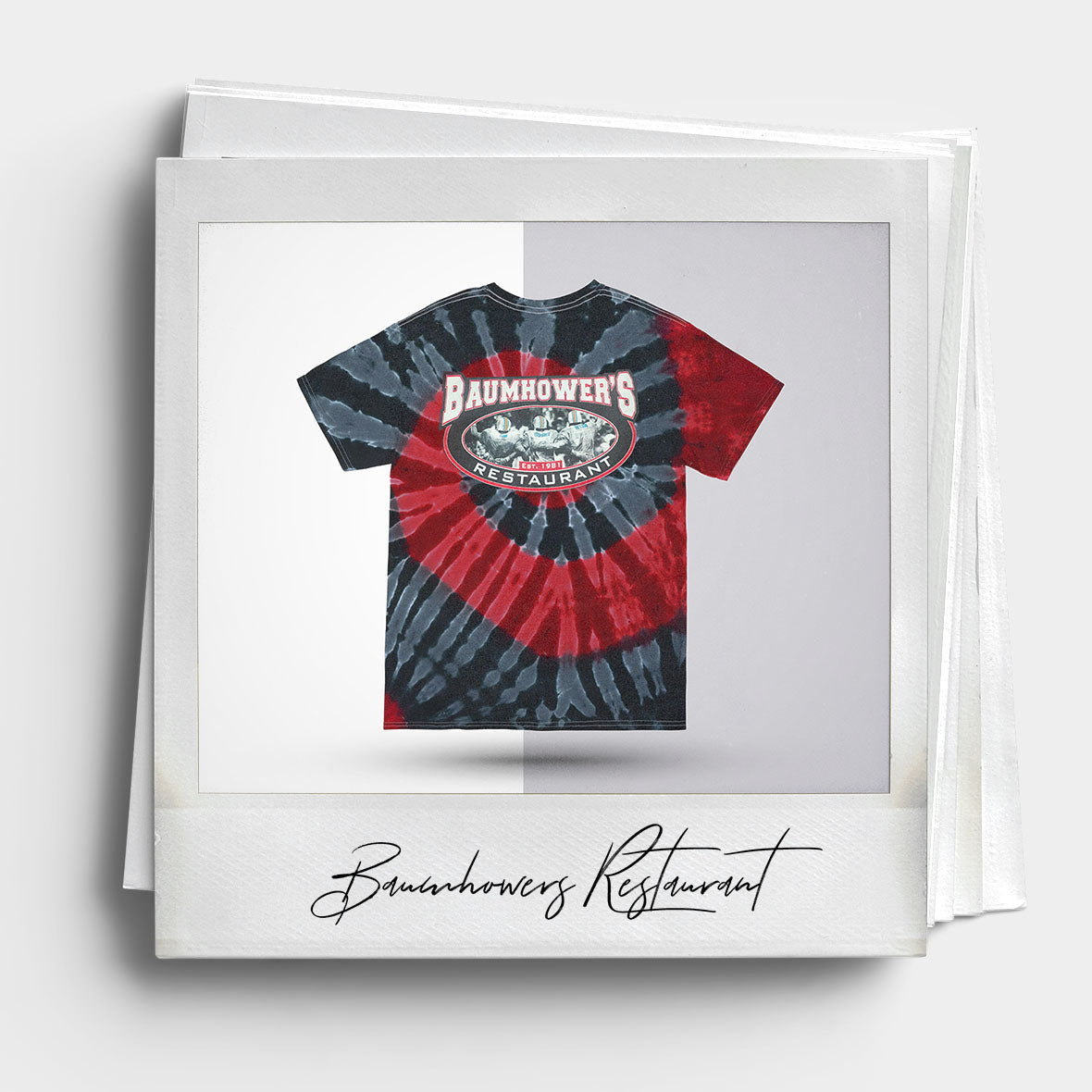 Baumhower's Restaurant Tie Dye T-Shirts